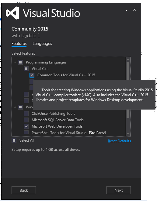 Как восстановить visual studio 2015